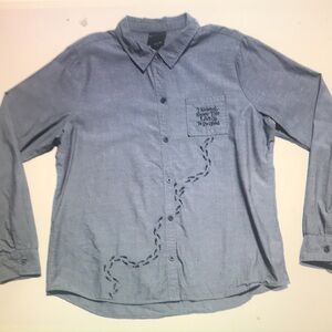 HARRY POTTER BUTTON-UP SHIRT. SIZE SMALL!